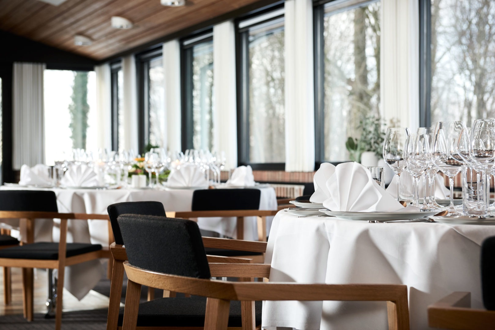 bord til selskab og fest på munkebjerg hotel